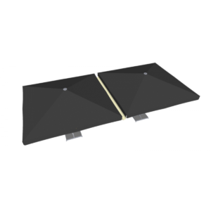 Parasol doekgoot pvc