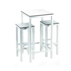 Harvey | Wit bartafel set