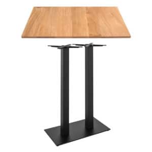 Statafel | Eiken | Dubbel