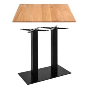 Eettafel | Eiken | Dubbel