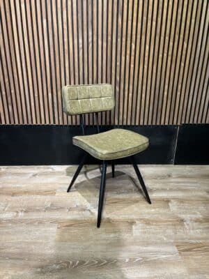 Stoel Blok Olijf groen